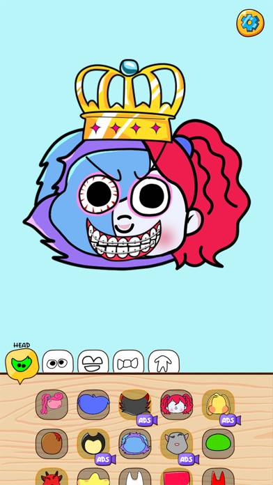 Monster Makeover Mix App preview #2