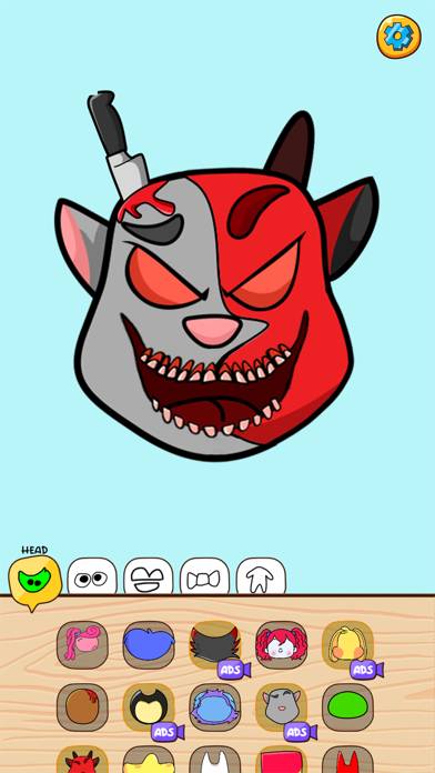 Monster Makeover Mix App preview #3