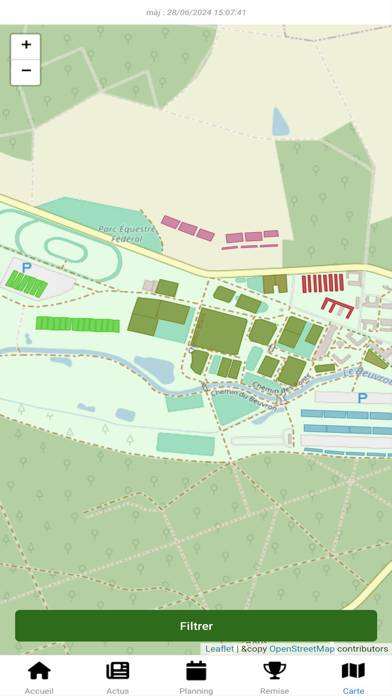 FFE parc équestre fédéral Capture d'écran de l'application