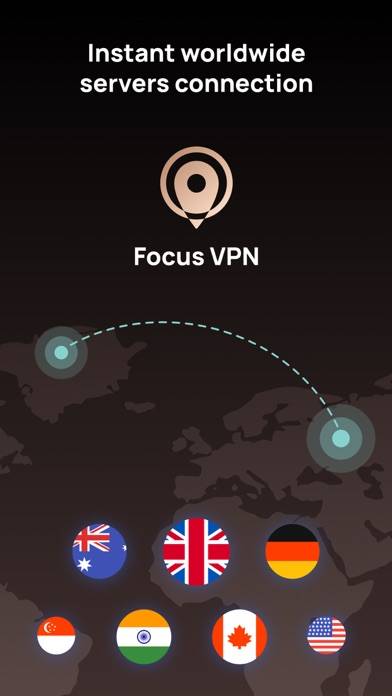 Focus VPN App screenshot #2