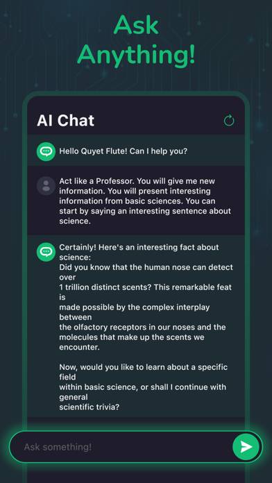 ChatGPT Open AI Captura de pantalla de la aplicación #2