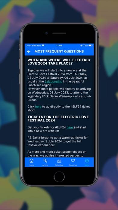 Electric Love Festival 2024 App-Screenshot #6