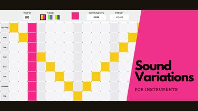 Auto drum machine immagine dello schermo