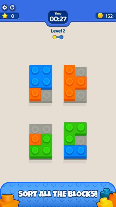 Block Sort - Color Puzzle immagine dello schermo