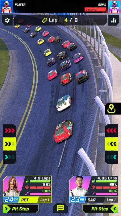 NASCAR Manager Schermata dell'app #2