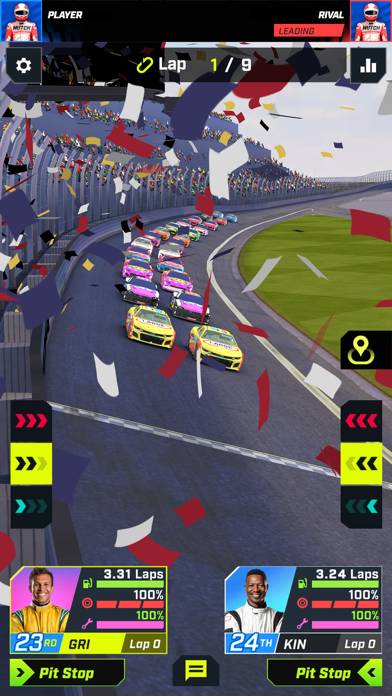 NASCAR Manager Captura de pantalla de la aplicación #3