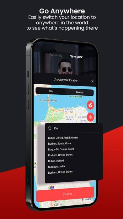 Redz: Explore content nearby App screenshot #5