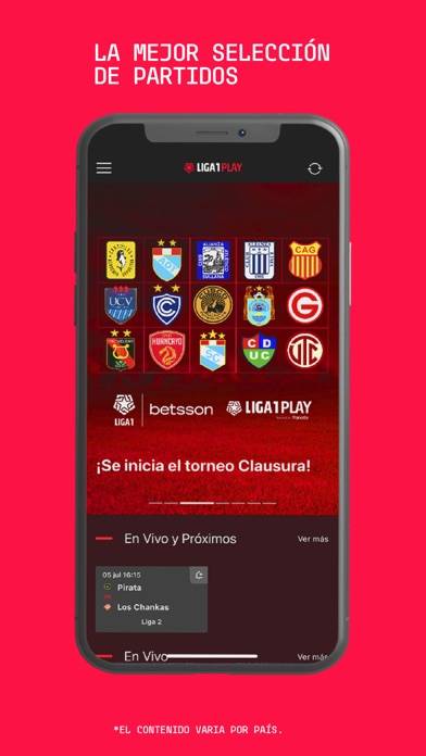 Liga1 Play Captura de pantalla de la aplicación #3