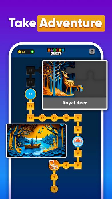 Blocky Quest Capture d'écran de l'application #5