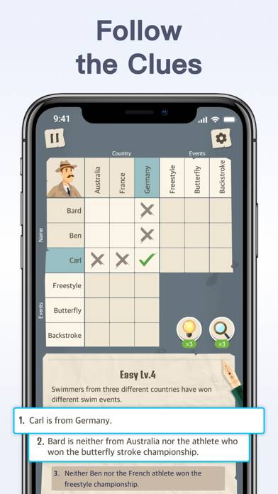 Logic Clue Games App screenshot #1