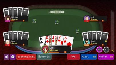 Turk Pokeri Uygulama ekran görüntüsü #2