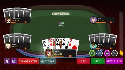 Turk Pokeri Uygulama ekran görüntüsü #4