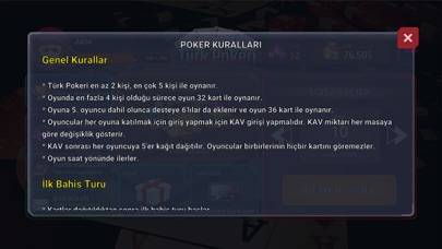 Turk Pokeri Uygulama ekran görüntüsü #6