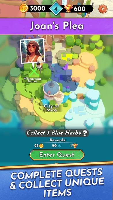 Heroes of Nymira: RPG Games App skärmdump #3