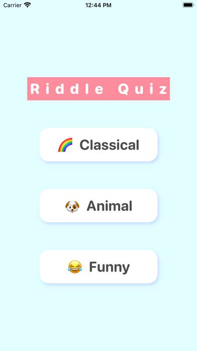 Riddle Quiz－Trivia Logic Fun game screenshot