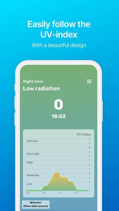 UV index: Sunbeam tracker App skärmdump #2