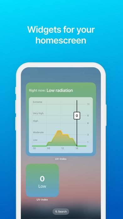 UV index: Sunbeam tracker App skärmdump #4