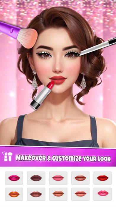 Makeup Game skärmdump av spelet