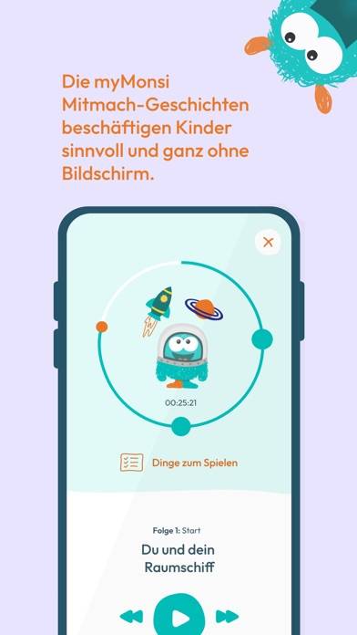 MyMonsi Mitmach-Geschichten Spiel-Screenshot
