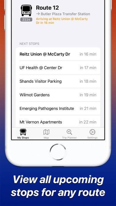 NaviGator for Gainesville RTS App screenshot