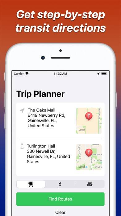 NaviGator for Gainesville RTS App screenshot