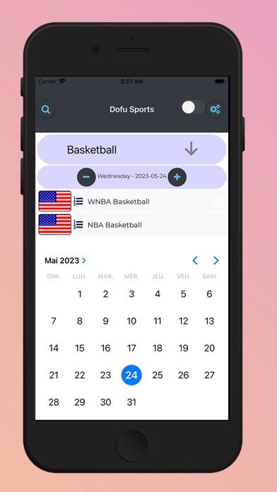 Dofu Sports App screenshot