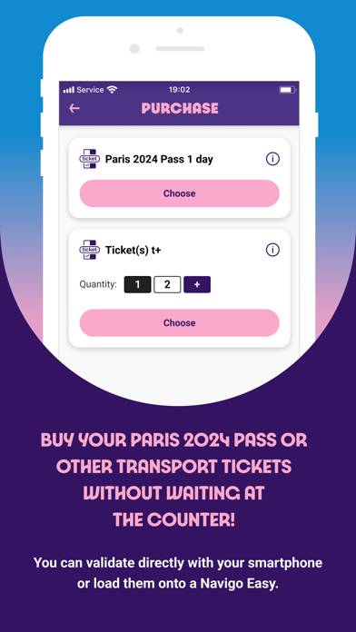 Transport Public Paris 2024 Captura de pantalla de la aplicación #4