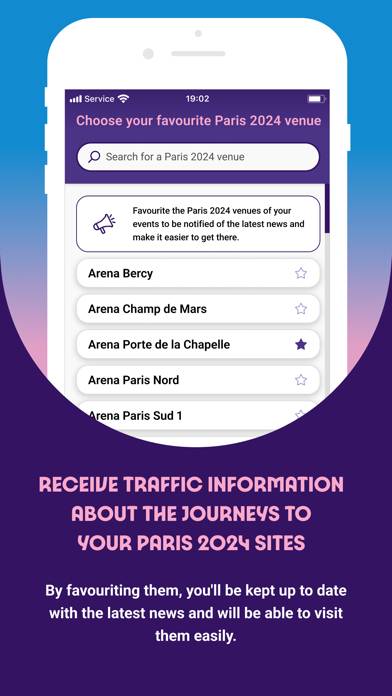 Transport Public Paris 2024 App skärmdump #5