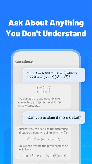Question.AI -Math Solver App preview #5