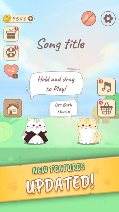 Duet Cats: Dual Osu Music game screenshot