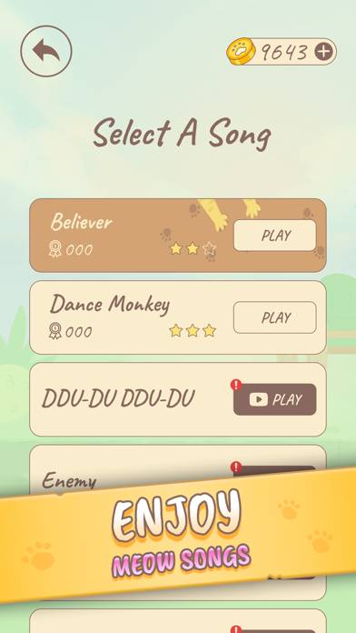 Duet Cats: Dual Osu Music Captura de pantalla de la aplicación #5