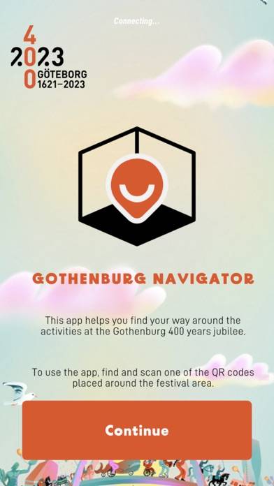 Gothenburg Navigator App skärmdump #1