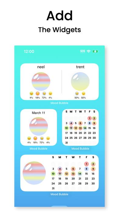 Mood Bubble App skärmdump #4