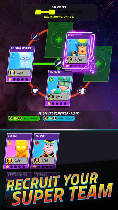 Superhero Idle: Strike League skärmdump