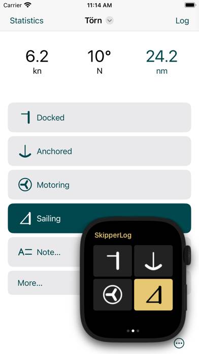 SkipperLog App-Screenshot #1