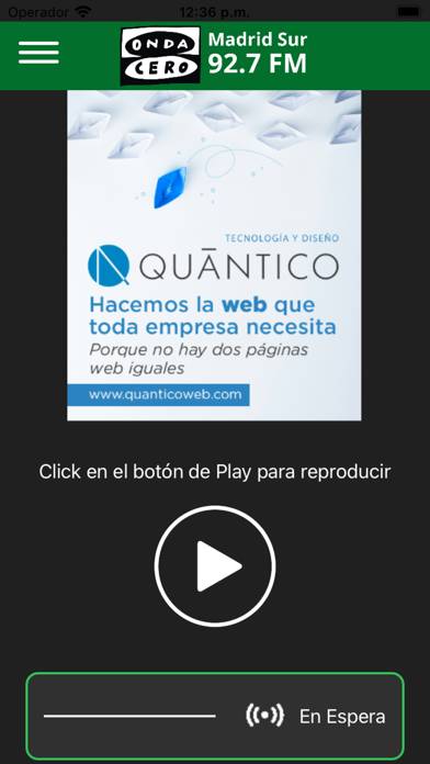 Onda Cero Madrid Sur 92.7 FM App screenshot #1
