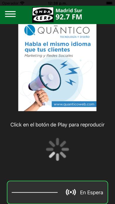 Onda Cero Madrid Sur 92.7 FM App screenshot #2