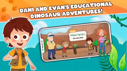 Dani and Evan: Dinosaur books App preview #2