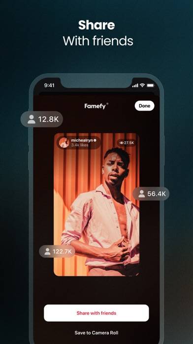 Famefy App screenshot #4