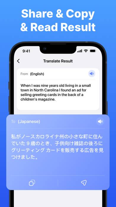 Global Translate-text,photo App skärmdump #6