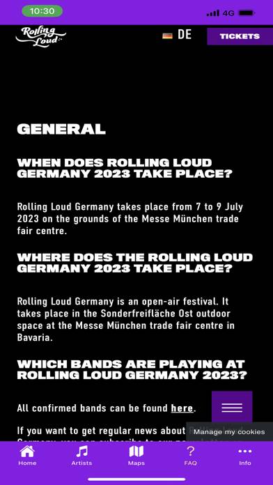 Rolling Loud Germany App-Screenshot #3
