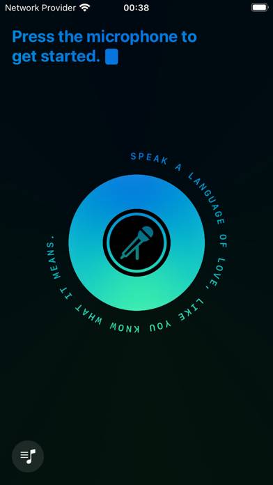 Amusia App skärmdump