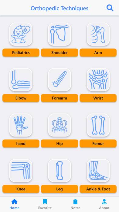 Orthopedic Surgery Techniques App-Screenshot #1
