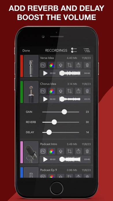 MicSwap Pro 2 Microphone Sound App skärmdump