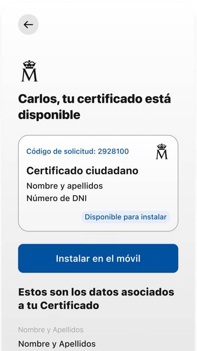 Certificado digital FNMT captura de pantalla