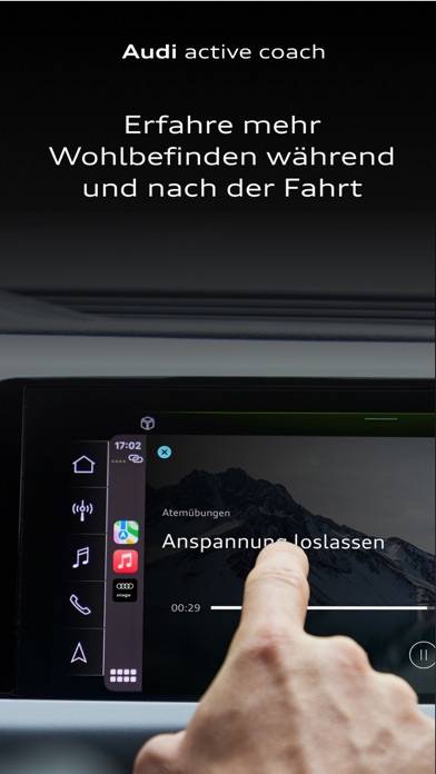 Audi stage App-Screenshot
