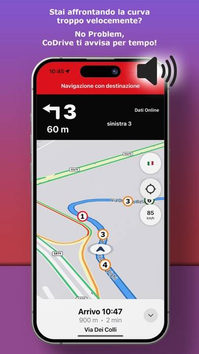 CoDrive Copilot Schermata dell'app