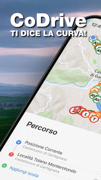 CoDrive Copilot Schermata dell'app