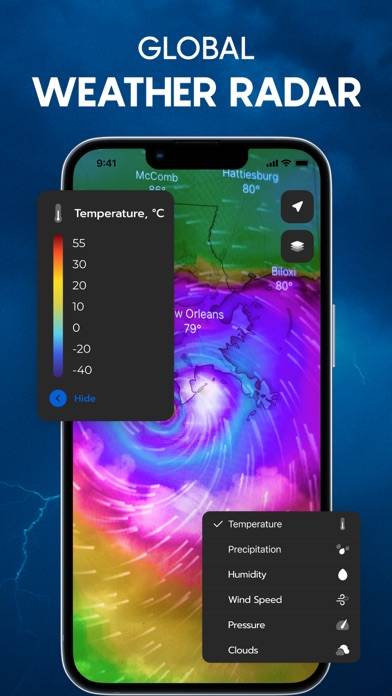 Weather Radar Capture d'écran de l'application #2