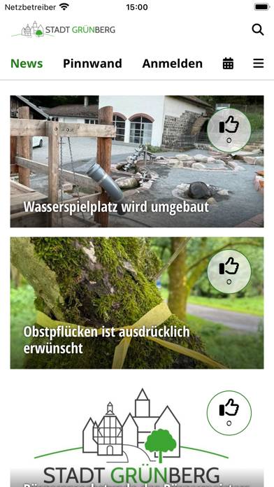 Stadt Grünberg App-Screenshot